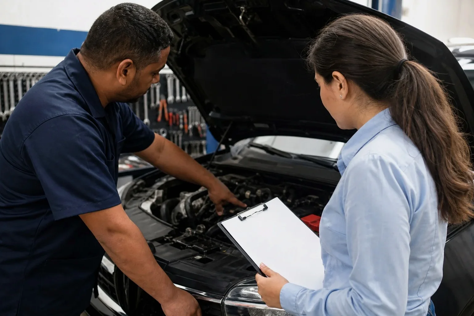 Despachante realizando cadastro de motor de veículo em Serra.